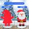 Big Mo's Toys Holiday Crafts - Christmas Foam Arts N Craft Santa Table Top Decorations Kit For Kids